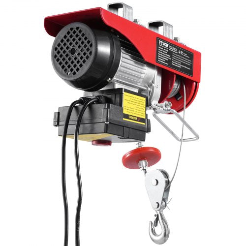 Electric Hoist 440 lbs 120V Electric Winch with 328 ft Wireless 14 ft