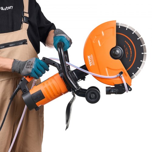 Electric Concrete Saw 12 in 1800 W Motor Circular Saw Cutter with Max 45