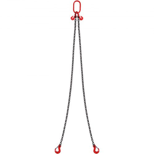 Chain Sling 516 inch x 6 ft Lifting Chains with Hooks G80 Engine Chain