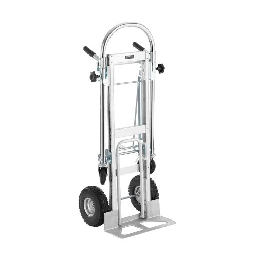 Aluminum Folding Hand Truck 4 in 1 Design 1000 lbs Capacity Heavy Duty