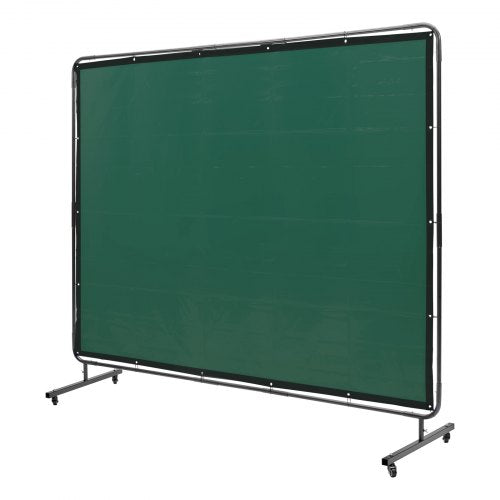Welding Screen with Frame 6 x 8 Welding Curtain Screen FlameResistant