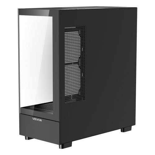 PC Gaming Case MidTower Computer Case with HighAirflow Tempered Glass