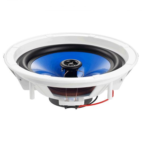2 PCs 8 Inch in Ceiling Speakers 50Watts Flush Mount Ceiling inWall