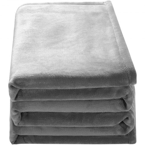 Heated Blanket Electric Throw 72 x 84 Full Size Soft Flannel Heating