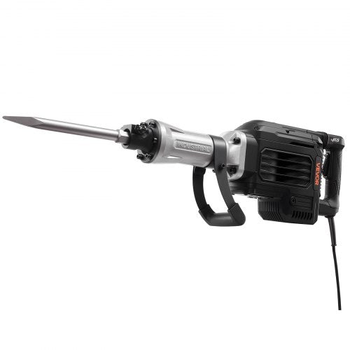 Demolition Jack Hammer 3000 W Powerful Electric Jackhammer 1700 Bpm Concrete