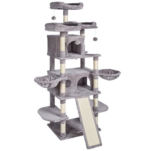 Cat Tree for Indoor Cats 685 Cat Tower with 2 Cat Condos Sisal