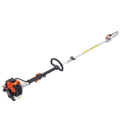 Gas Pole Saw 25Cc 2 Stroke Powered Saws With 8 In Cutting Bar Cordless Tree