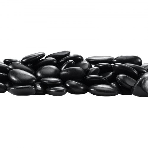 Black River Rocks 12 Inch 15 Lbs Smooth Polished Natural Pebble Stones