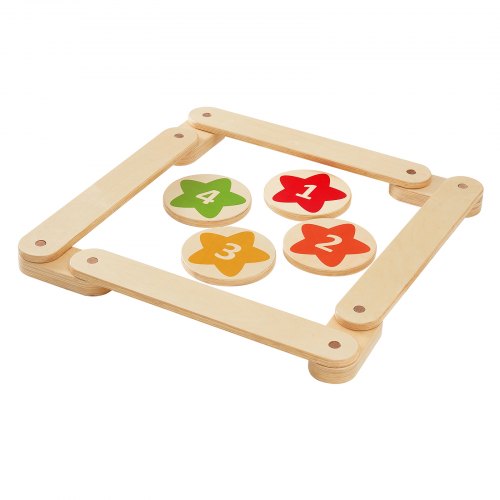 Kids Balance Beam Stepping Stones Gymnastics Children Balance Board 6 PCS