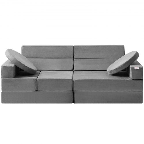 Play Couch Modular Kids Nugget Couch 15pcs Toddler Foam Sofa Couch