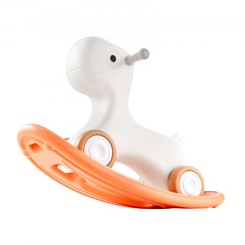Toddler Rocking Horse 3in1 Convertible to Balance Board Equipped with 4