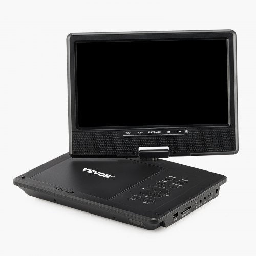Portable DVD Player 9 inch HD Swivel Display Screen 4 Hours Builtin