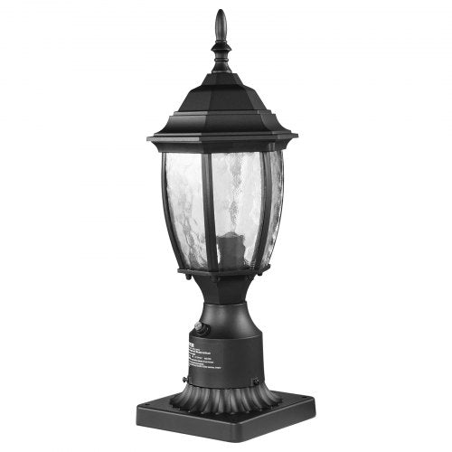 Dusk to Dawn Outdoor Lamp Post Light Fixture 1575 in Pole or Pier Mount – 100W