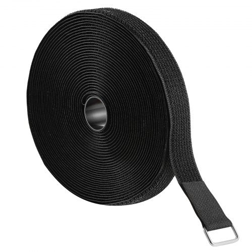 Cable Ties 3937Inch Adjustable Hook and Loop Straps with 50 Metal
