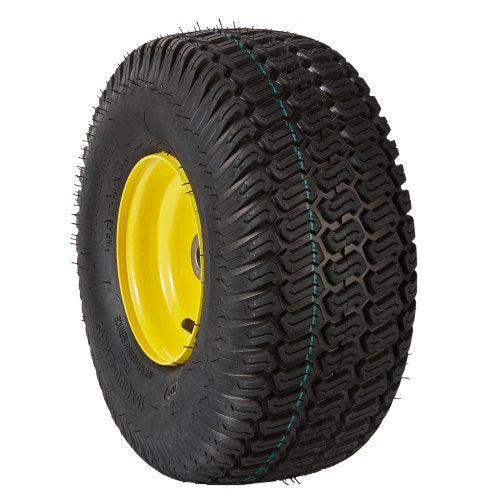 Lawn Mower Tires with Rim 15x66 Tubeless Tractor Tires 2Pack Tire and Wheel