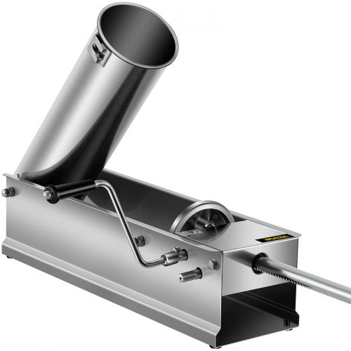 Manual Sausage Stuffer 7 L 15 LBS Horizontal Sausage Machine DualSpeed