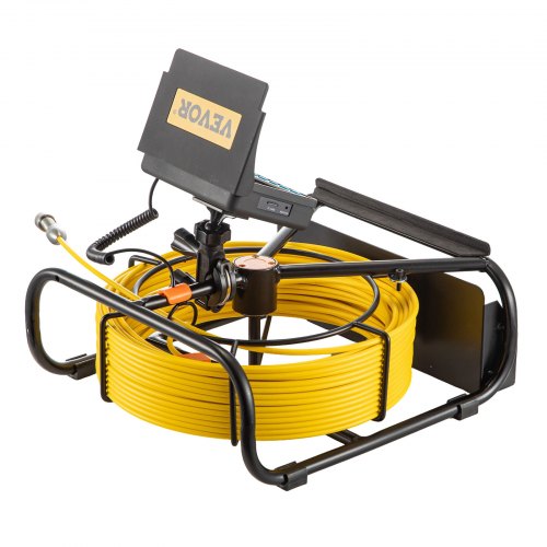 Sewer Camera 164Ft50M 43 Pipe Drain Inspection With Dvr Function Snake Cable