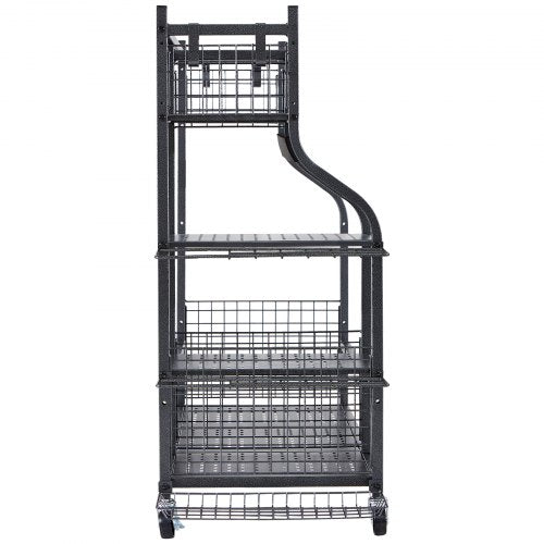 Golf Storage Garage Organizer 2 Golf Bag Stand Holder and Other Sports