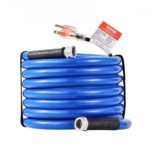 25ft Heated Water Hose for RV Heated Drinking Water Hose Antifreeze to 45°F