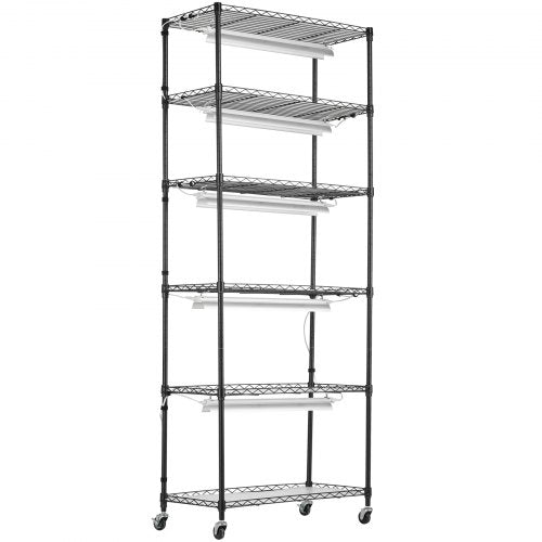 Plant Stand with Grow Light 6Tier Large Tall Plant Shelf with 150W Full