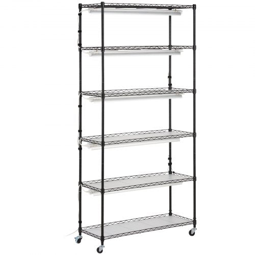 Plant Stand with Grow Light 6Tier Large Tall Plant Shelf with 150W Full