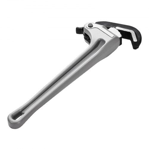 Aluminum Straight Pipe Wrench 18 in Automatic Jaw Adjustment 60CRV Jaw – 2 MM