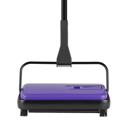 Carpet Sweeper Manual Floor Sweeper with 300 ml Dustbin Capacity Easy to Empty