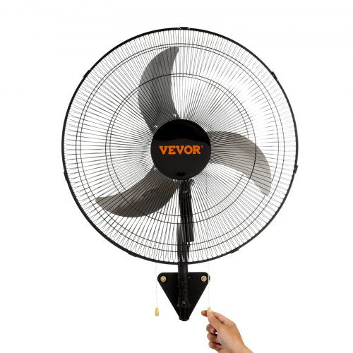 Wall Mount Fan 2 PCS 20 inch Oscillating 3speed High Velocity Max 4000