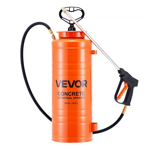 Industrial Concrete Sprayer 3.5 Gallon Stainless Steel Heavy Duty Tripoxy Pump