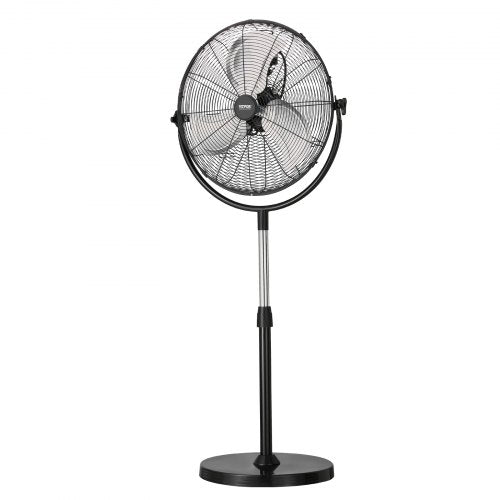 Industrial Pedestal Fan 18 Inch Standing Fan with 453 to 57.9 Inches