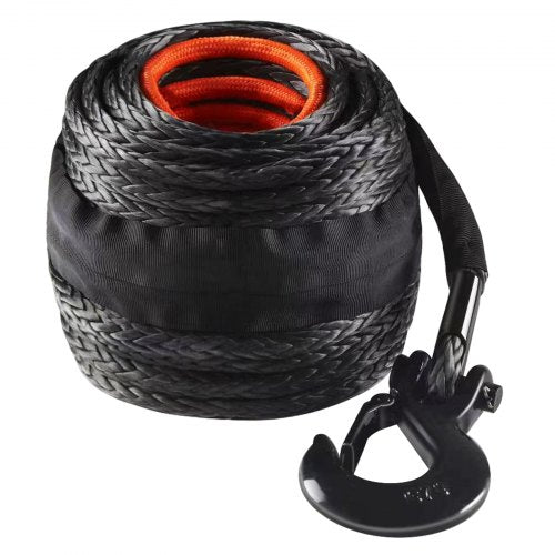 Synthetic Winch Rope 1/2 Inch x 92 Feet 32000 lbs Synthetic Winch Line