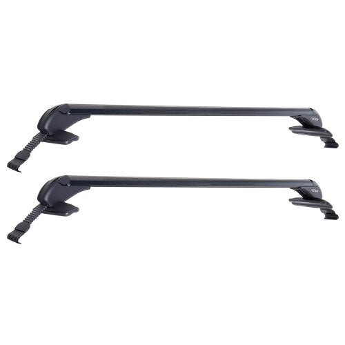 Roof Rack Cross Bars Universal Fit for Naked Roofs Without Raised