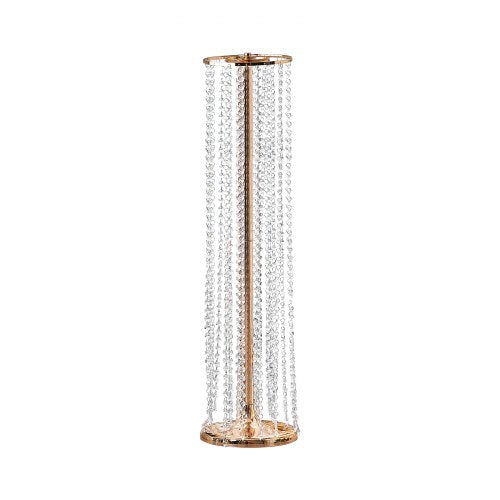 2PCS 3543inch 90cm Tall Crystal Wedding Flowers Stand Luxurious