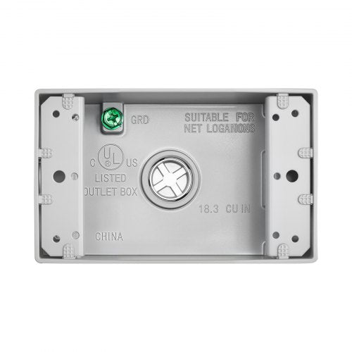 Outdoor Electrical Box 45 x 28 x 2 in Weatherproof Outlet Junction Box