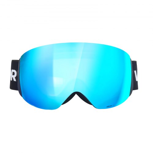 Frameless Ski Goggles Spherical Lens with Blue Revo Coating OTG Anti fog