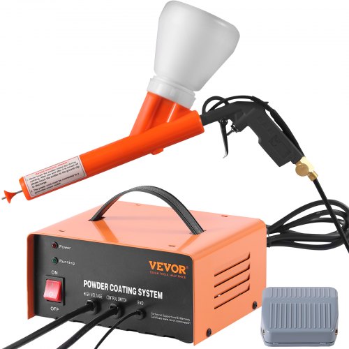 Powder Coating System 50KV Electrostatic Output Powder Coating Kit with Foot