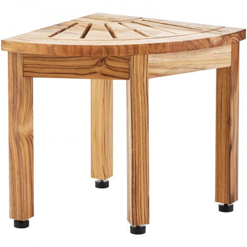 Corner Teak Shower Bench 124 Height 115 Radius 100 Teak Wood Corner
