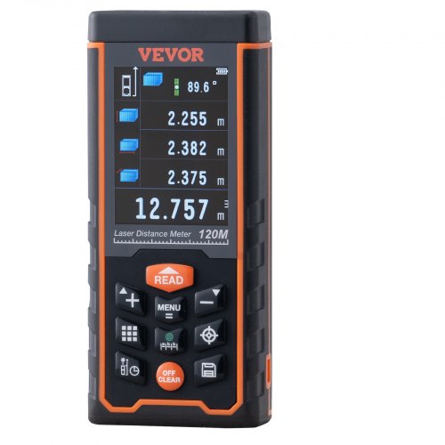 Laser Measure 400 ft ±116 Accuracy Laser Distance Measure with 100Group Storage