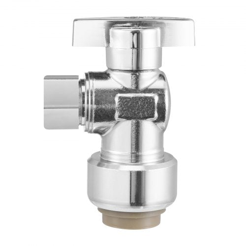 10 Pack Angle Stop Valve PushtoConnect Water Shut Off Valve 12 PTC x
