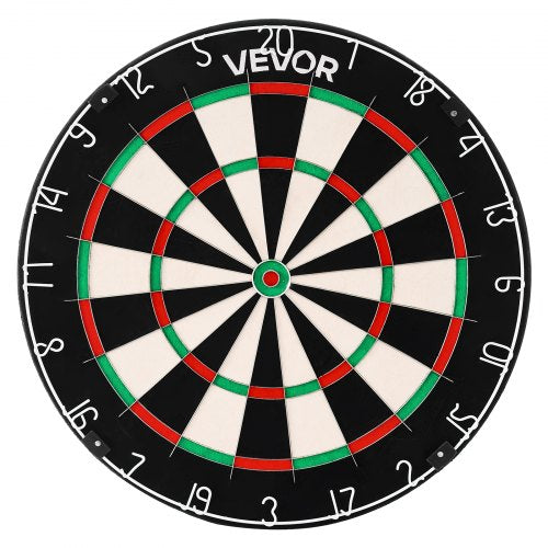 Dart Board HighGrade SelfHealing Sisal Fiber Dartboard with StapleFree