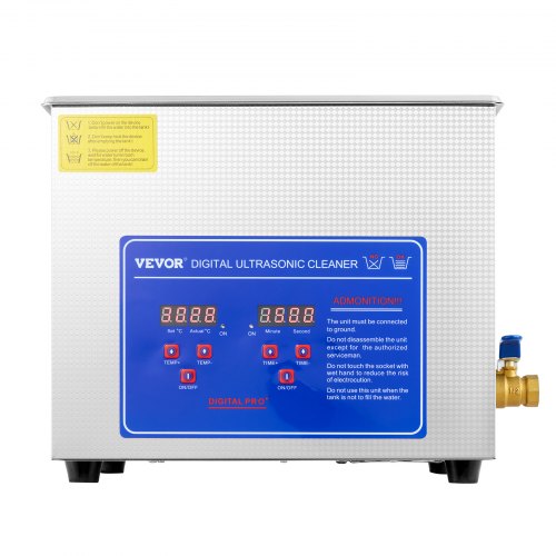 Professional Ultrasonic Cleaner 10L Ultrasonic Jewelry Cleaner with Digital
