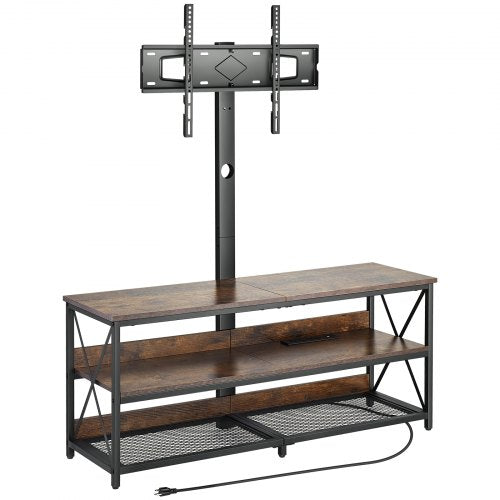 48 TV Stand with Mount for up to 75 in TVs Entertainment Center with Power