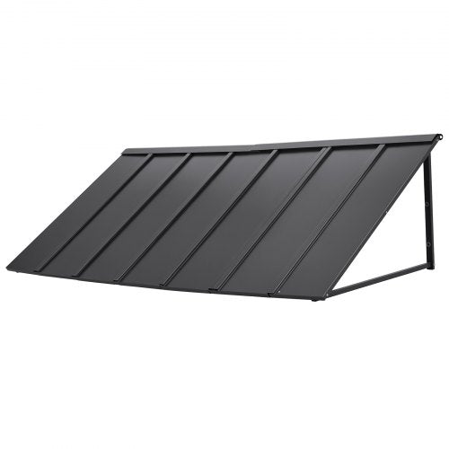 Fixed Metal Awning 80 x 36 in Window Awning Door Canopy Stable Triangle