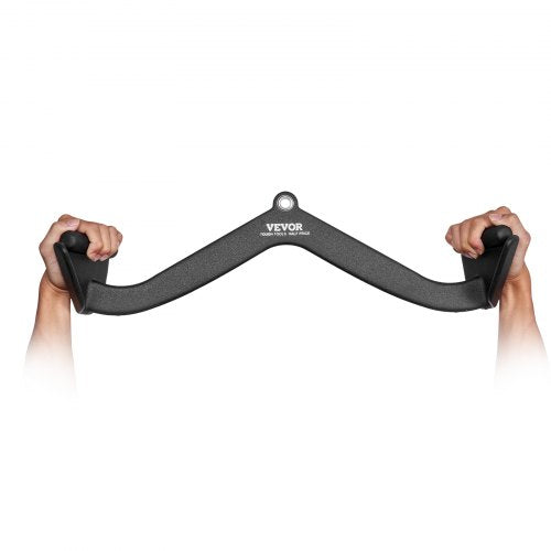 LAT Pulldown Attachment Cable Machine Rowing Vbar Attachment Tricep Pull