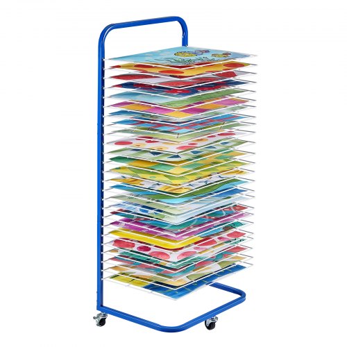 Art Drying Rack 25 Removable Shelves 17 x 13 x 39.4 inch Paint Drying Rack