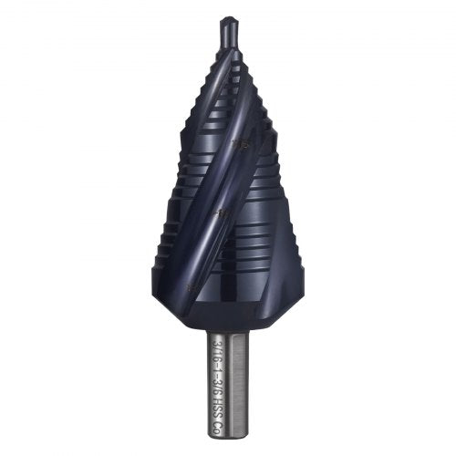 Step Drill Bit 316 to 138 inch 38 inch Triangular Shank TiAlN Coating