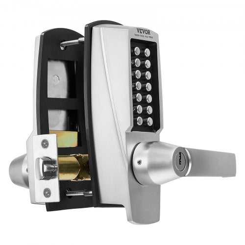 Mechanical Keyless Entry Door Lock 14 Key Mechanical Door Lock with Keys