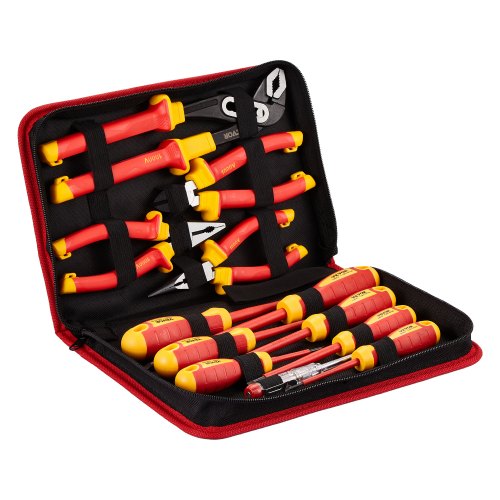 Insulated Screwdriver Set 12Piece Professional Electrical Screwdriver Set