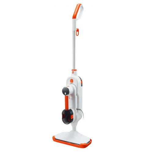 Steam Mop 8in1 Hard Wood Floor Cleaner with 7 Replaceable Brush Heads