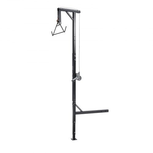 Truck Hitch Game Hoist 400 lbs Load Capacity Hunting Deer Hoist with 2inch